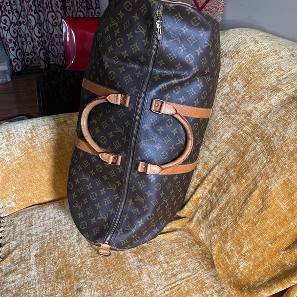 Authentic Pre-Owned Louis Vuitton Monogram 50-55 Keepall Travel - Picture 4 of 6